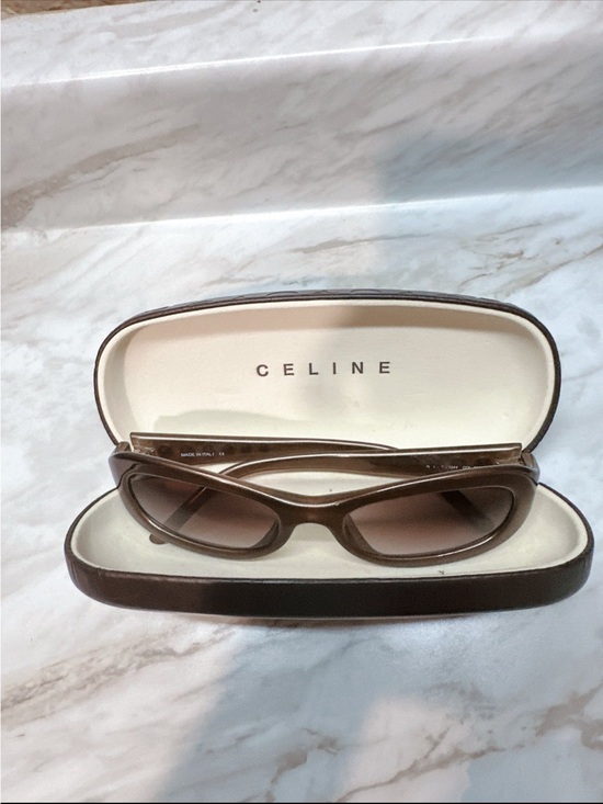 Celine Accessories - Authentic Celine Vintage Sunglasses - Bronze/Brown with Original Case